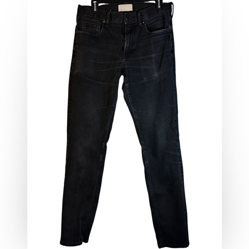 Everlane Charcoal Denim Pants 31x34 slim fit stretch
